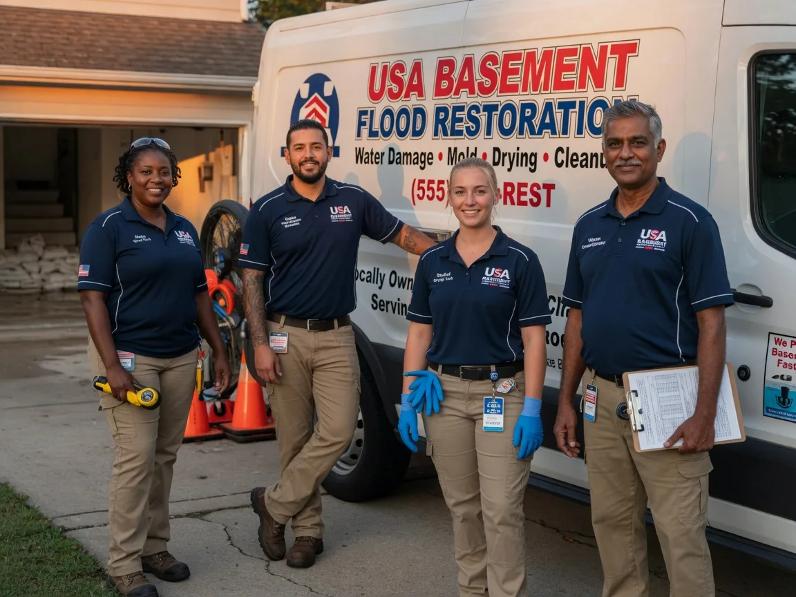 Basement Flood Cleanup company in Chauvin, LA